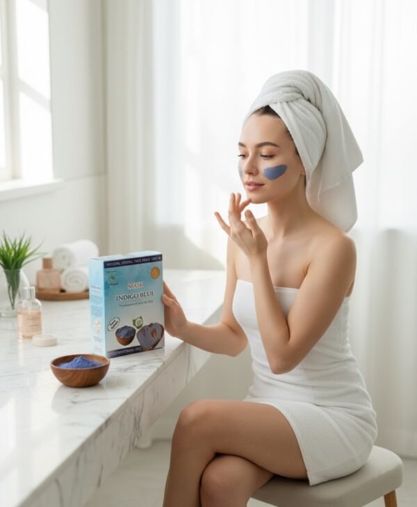 Indigo Nila Face Mask