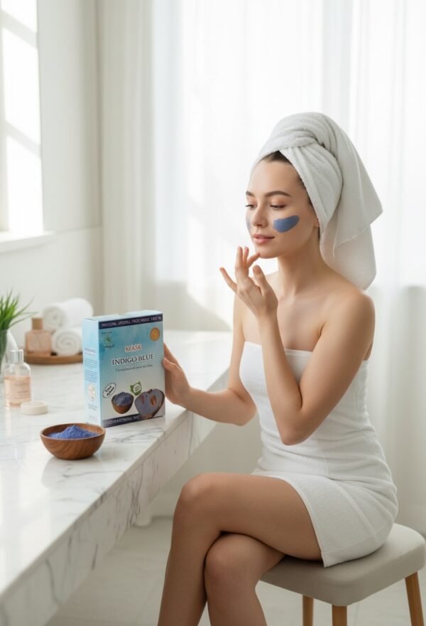 Indigo Nila Face Mask