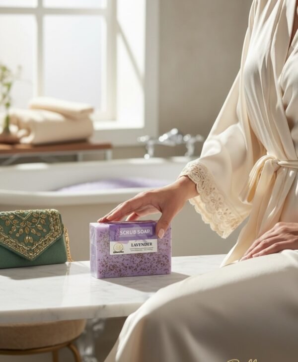Lavender Scrub Soap