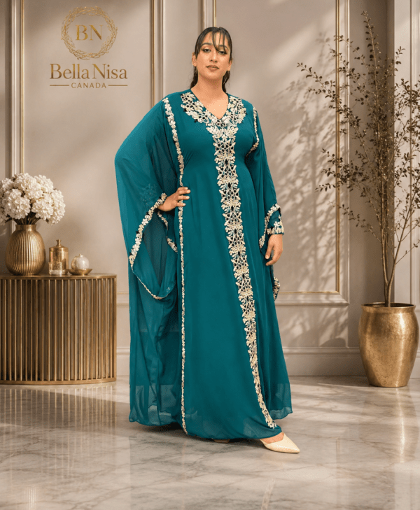 Gheeba Kaftan Dark Green