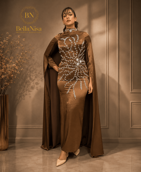 Ari Cape Dress