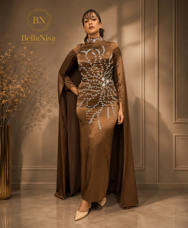 Ari Cape Dress