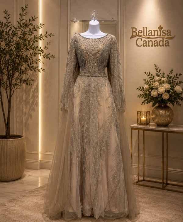 Jayhan Gown Beige
