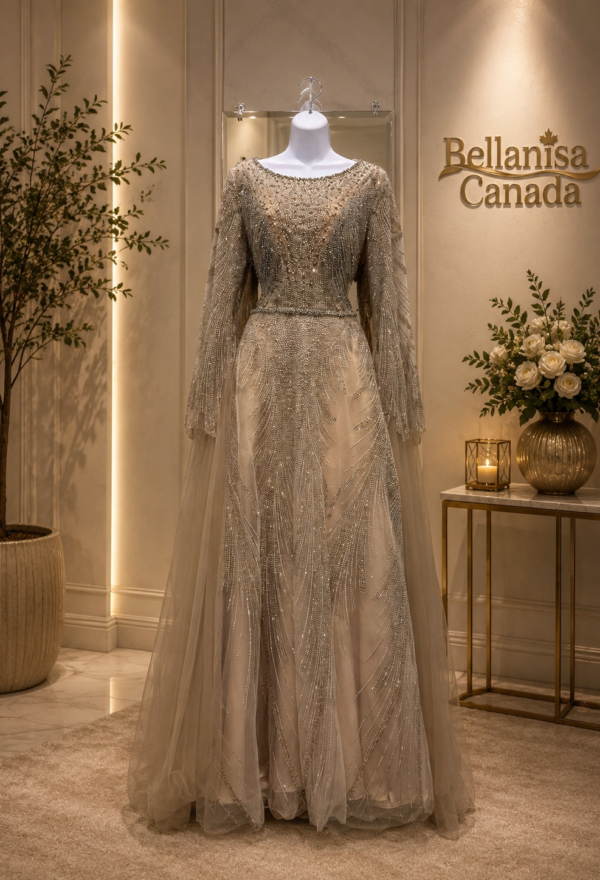Jayhan Gown Beige