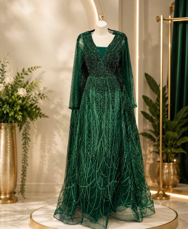 Jayhan Gown Emerald