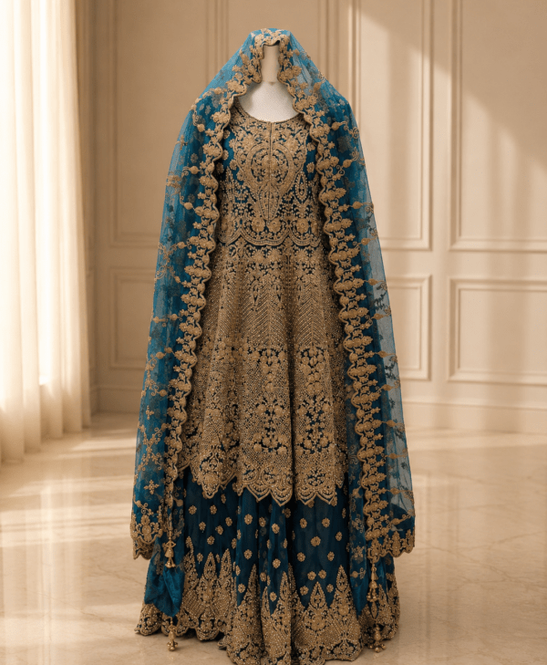 Zardosi Bridal Turquoise