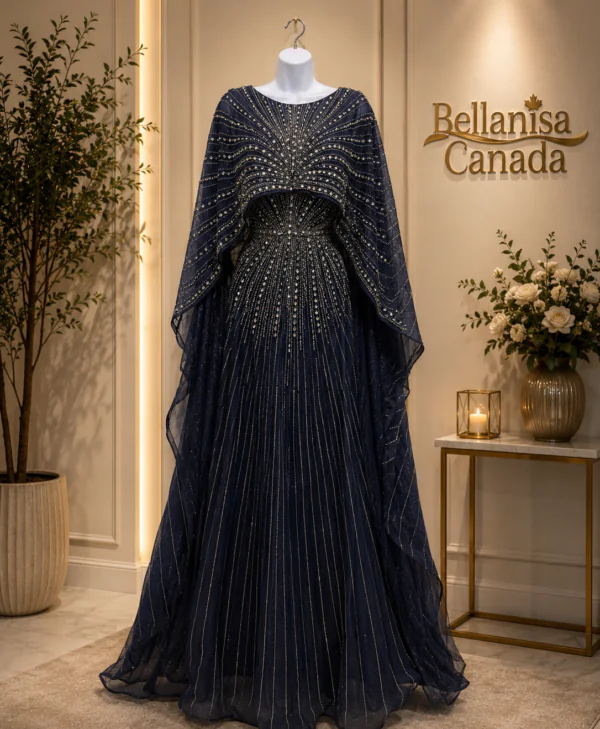 Jayhan Gown Navy