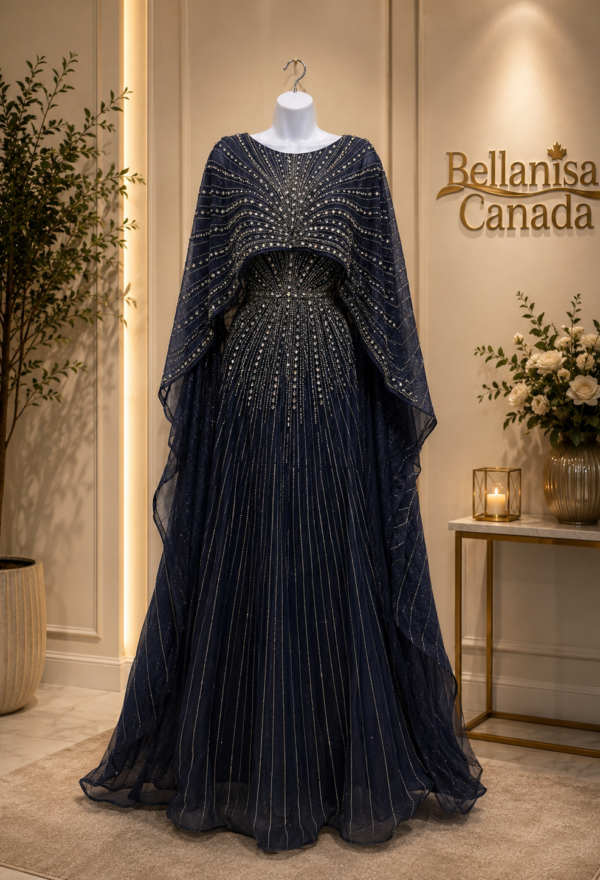 Jayhan Gown Navy