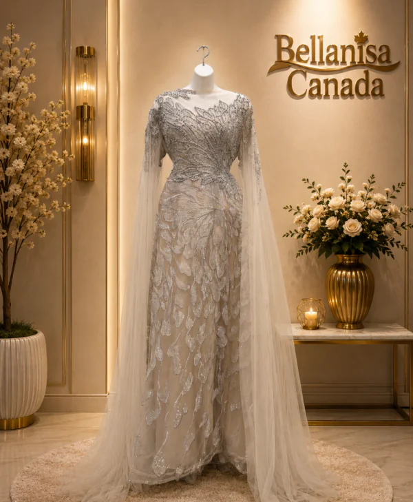 Fleur Gown Pale
