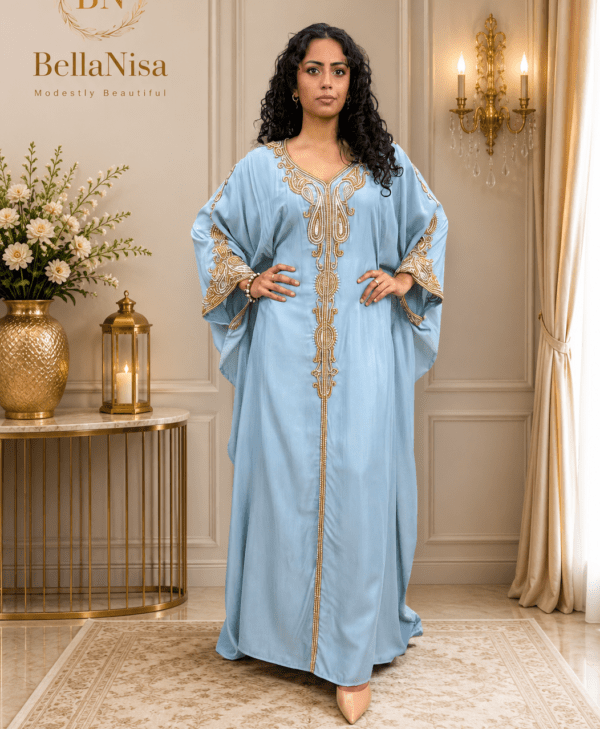 Warda Kaftan Sky
