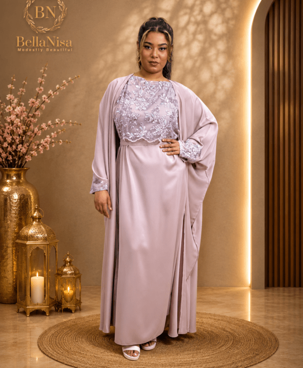 Abaya Blush Pink