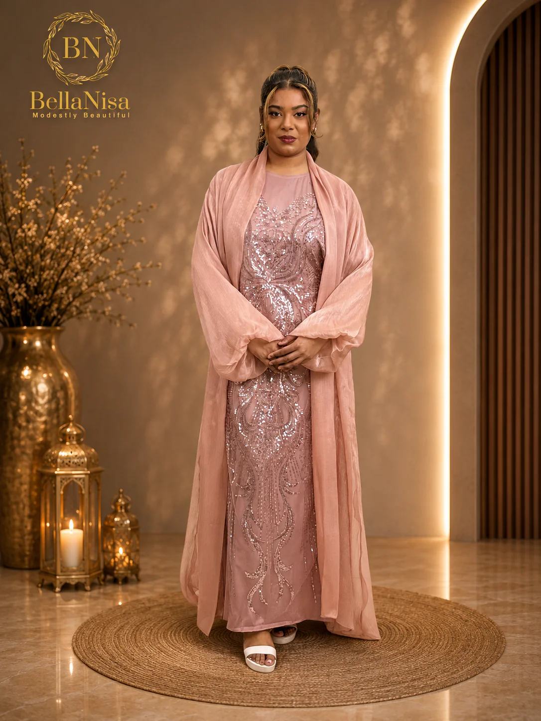Kaftan Kuwaiti Tan - Image 2