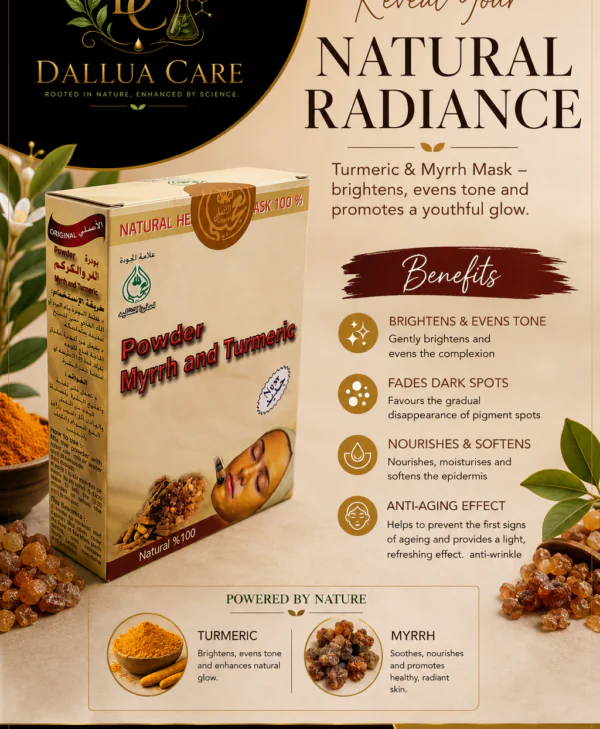 Turmeric and Myrrh Face Mask