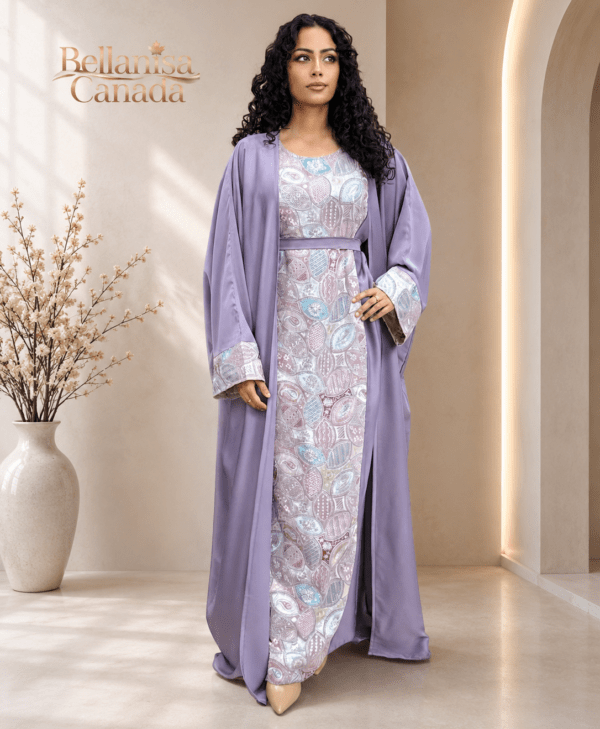Abaya Khulud Lavender