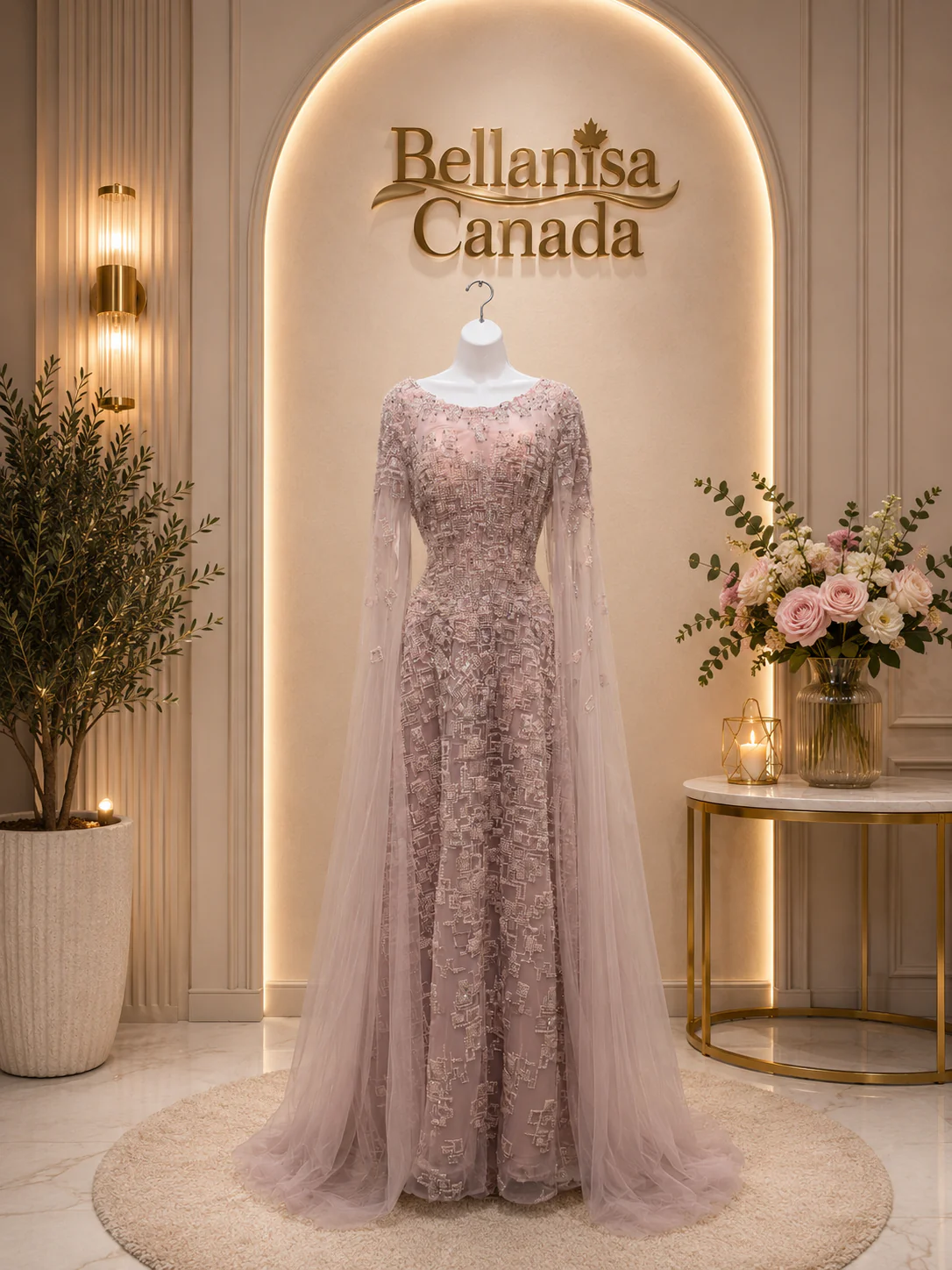Fleur Gown Pink