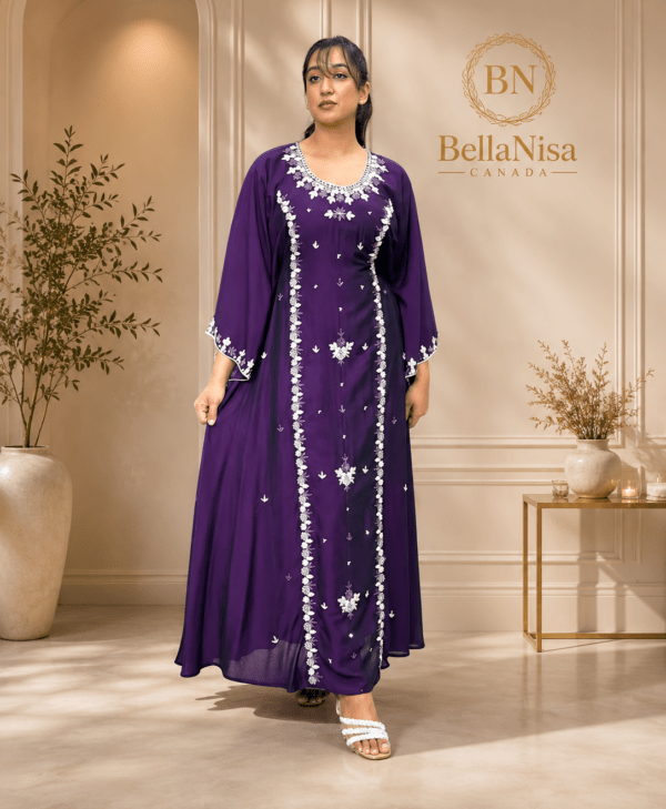 Hiyah Kaftan Purple