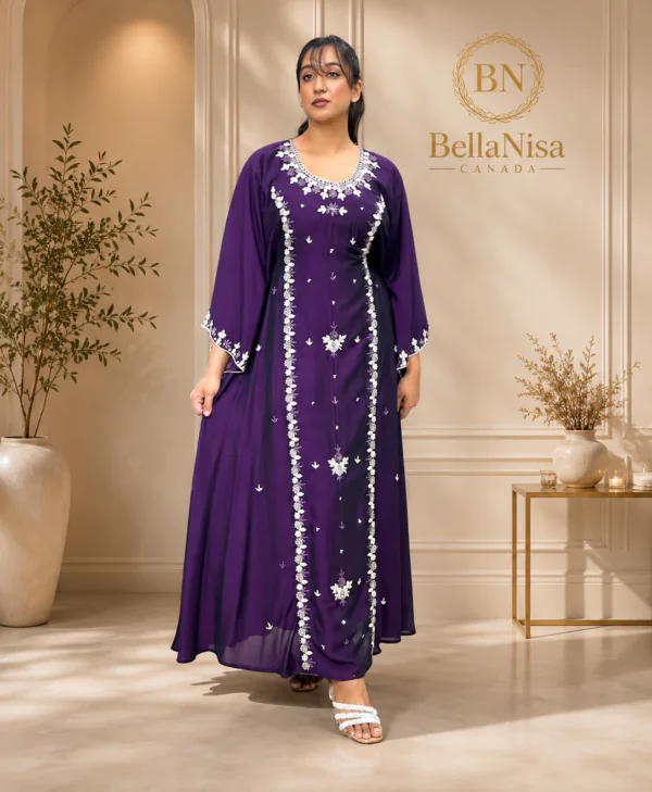 Hiyah Kaftan Purple
