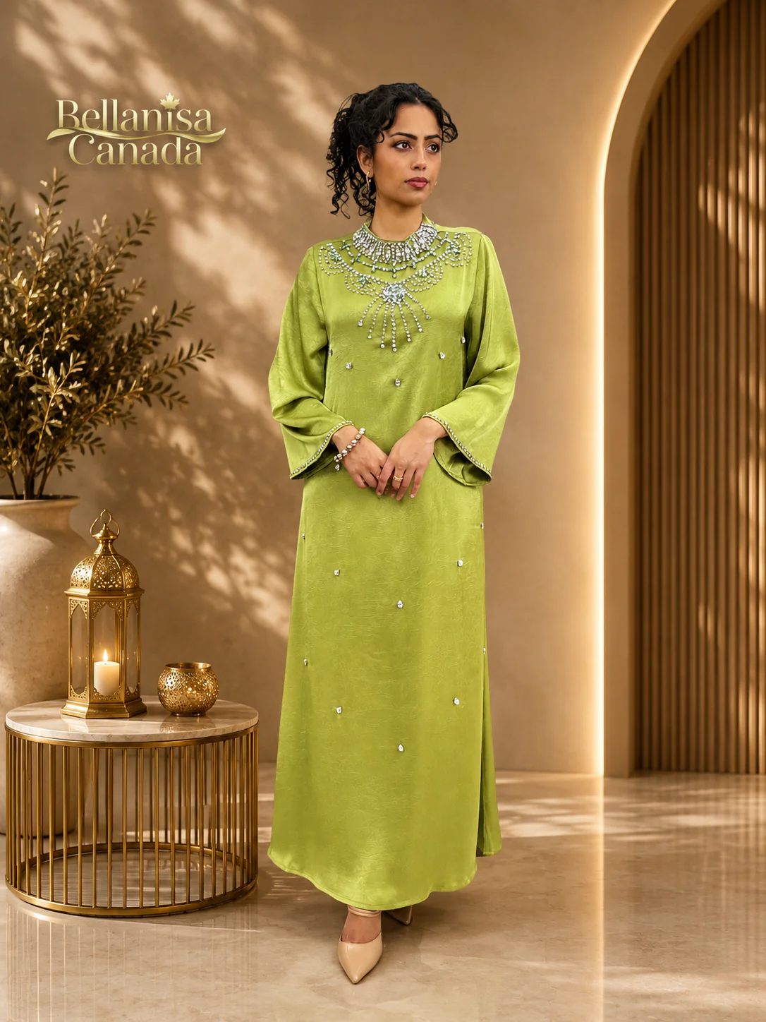 Thobe Kaftan Mint