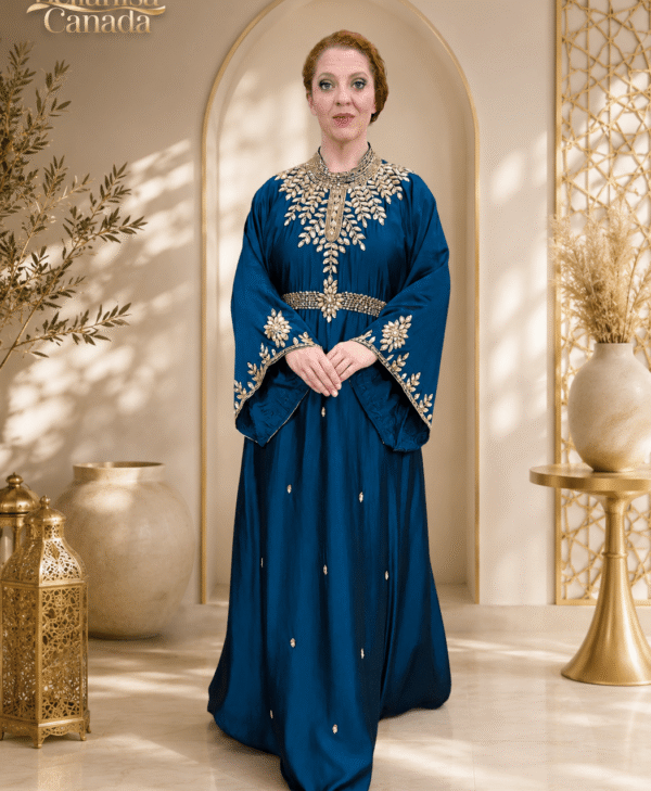 Nasha Royal Kaftan Topaz