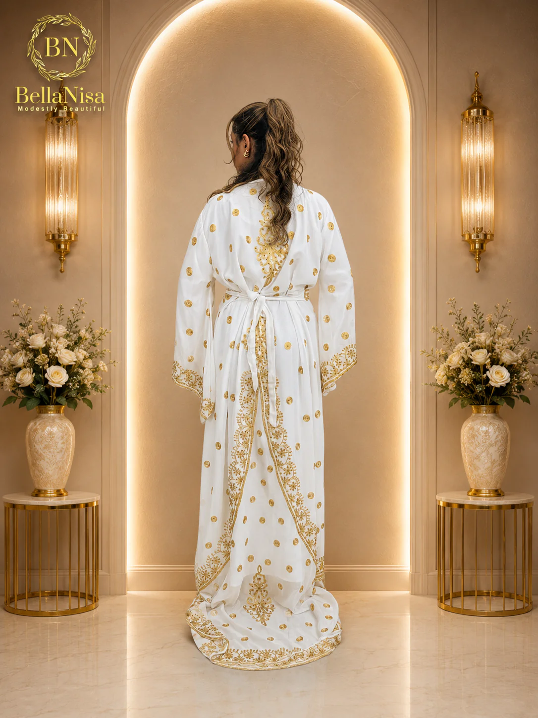 Bridal Heena Off White - Image 3
