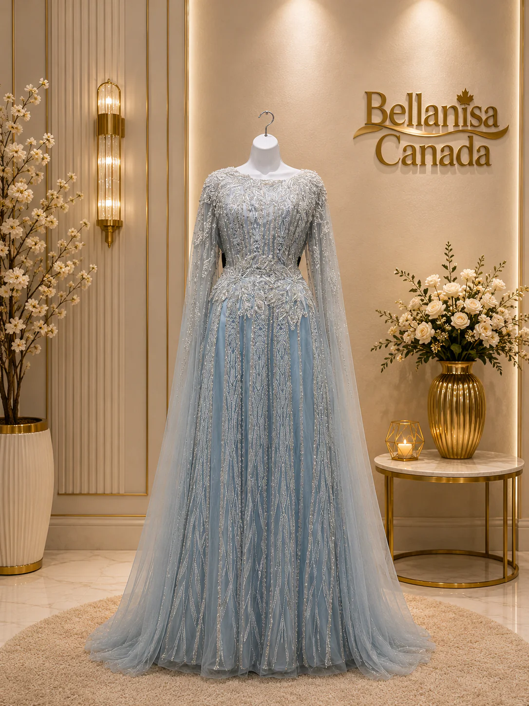 Fleur Sky Blue