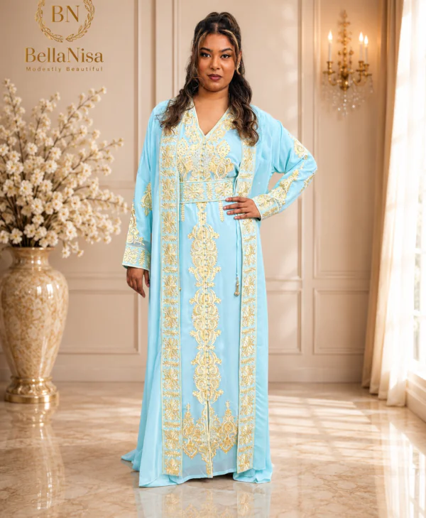 Moroccan Kaftan Embroidered