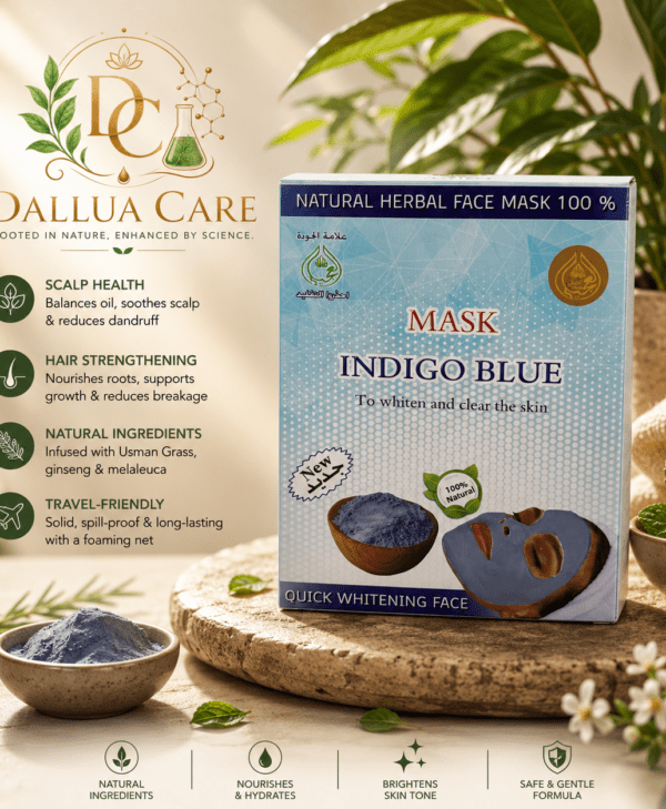 Indigo Face Mask
