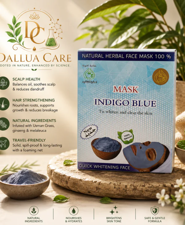 Indigo Face Mask