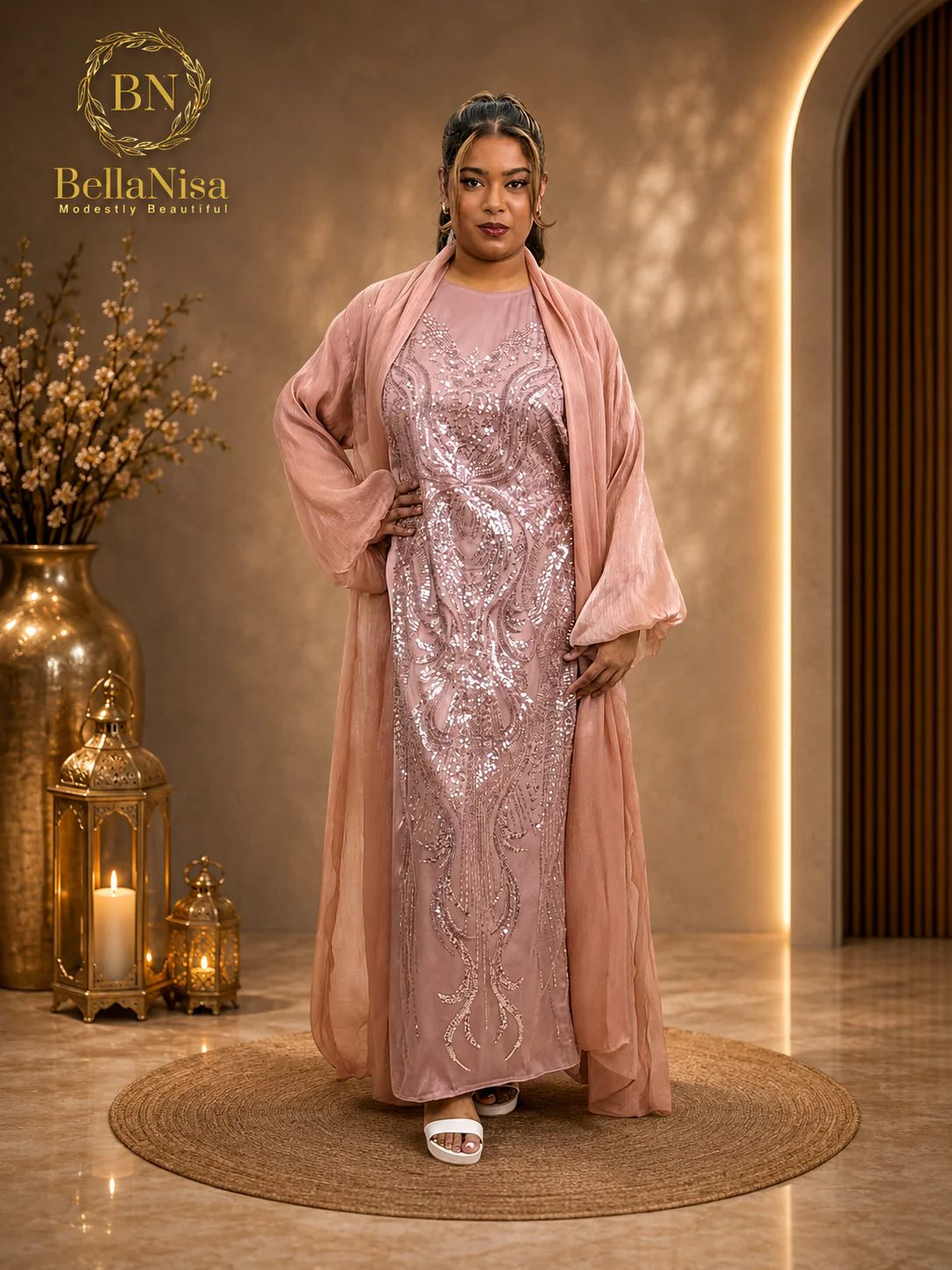 Kaftan Kuwaiti Tan