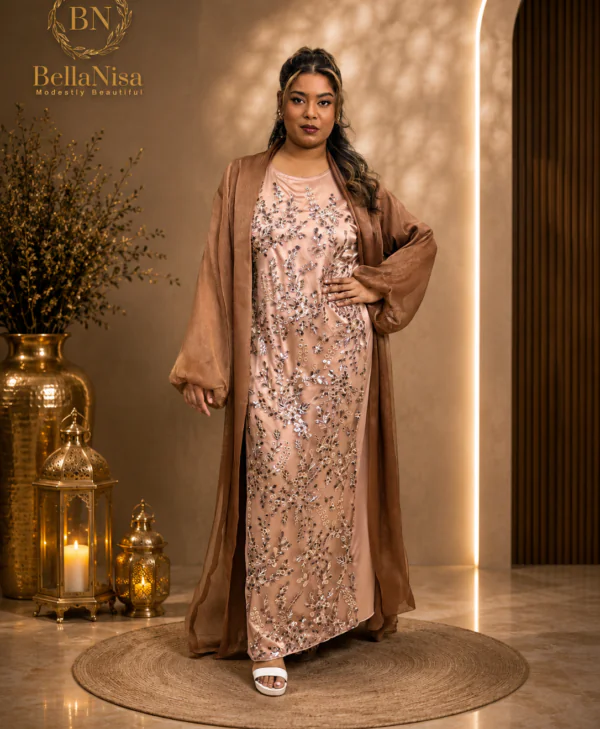 Kaftan Kuwaiti Style Mocha