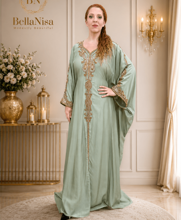 Warda Kaftan Sage