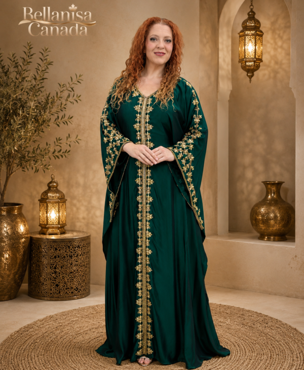 Naya Kaftan Emerald