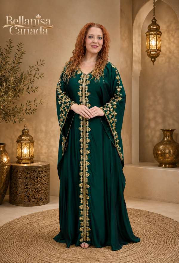 Naya Kaftan Emerald