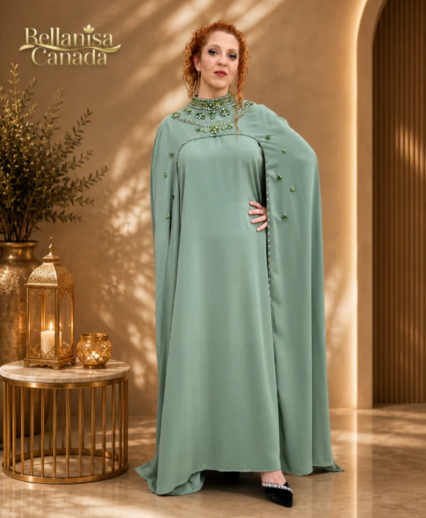 Kaftan Cape Green