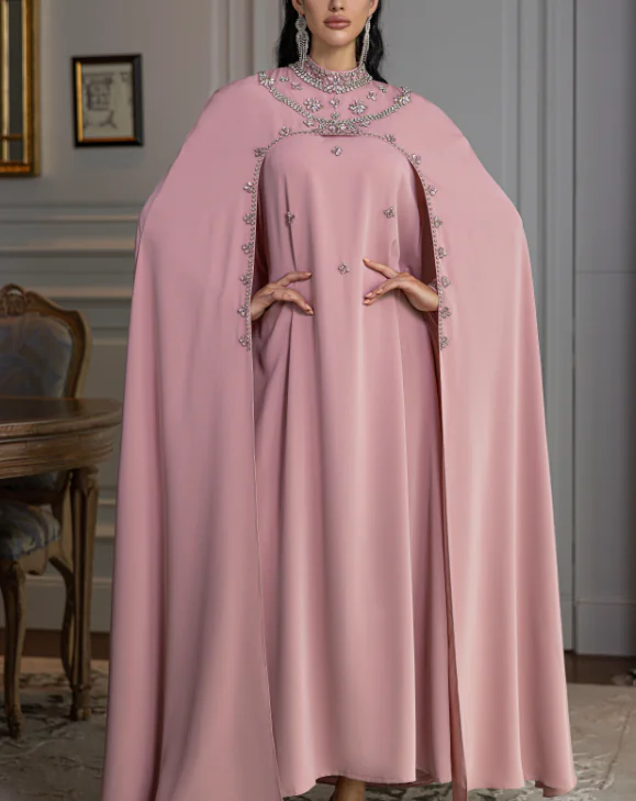 Kaftan Cape Pink