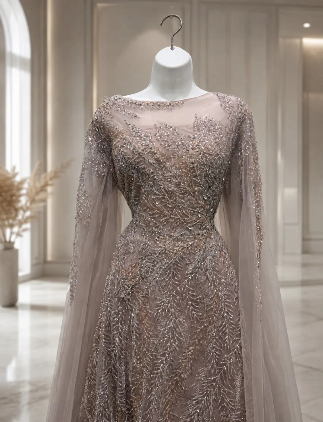 Dirty Pink Gown - Image 2