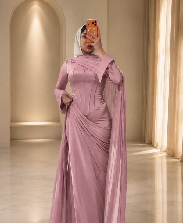 Corset Party Dress Pink