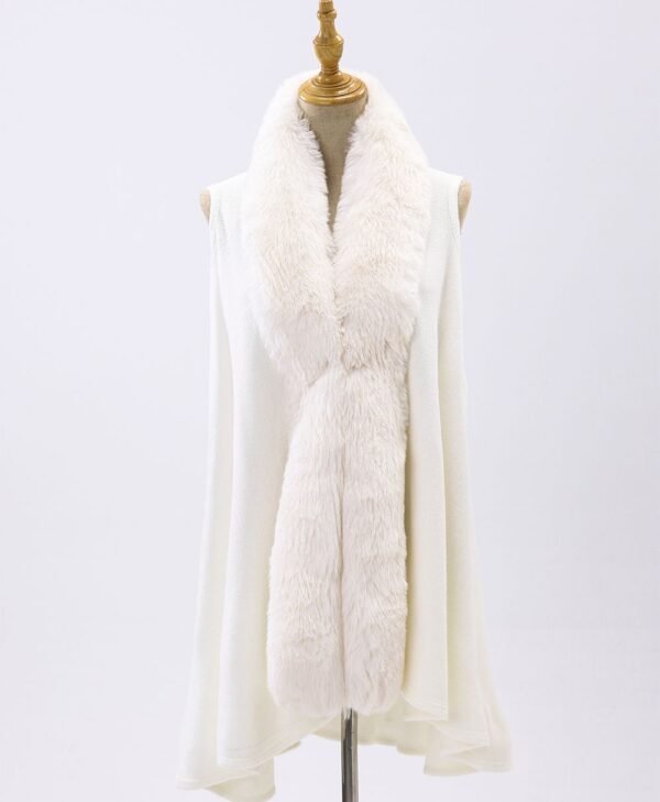 Faux Fur Vest-A6