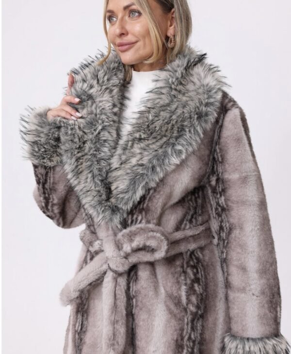 Faux Fur Cape-J2