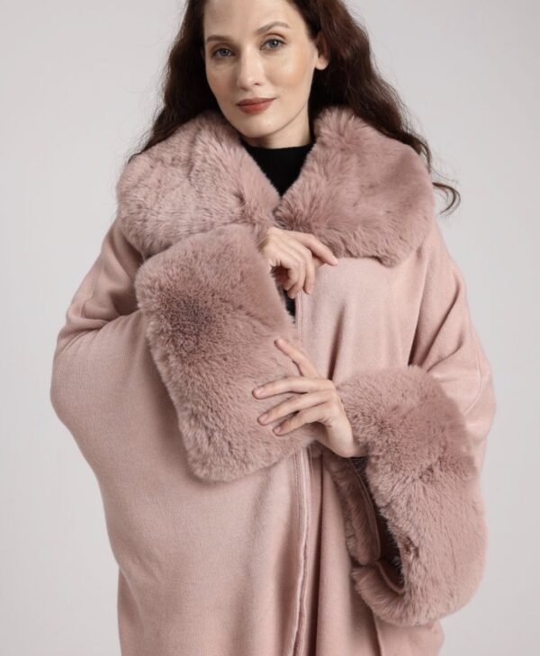 Faux Fur Cape-N3