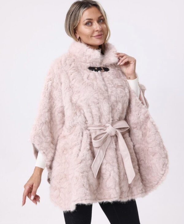 Faux Fur Cape-G2