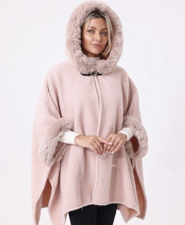 Faux Fur Cape-E3