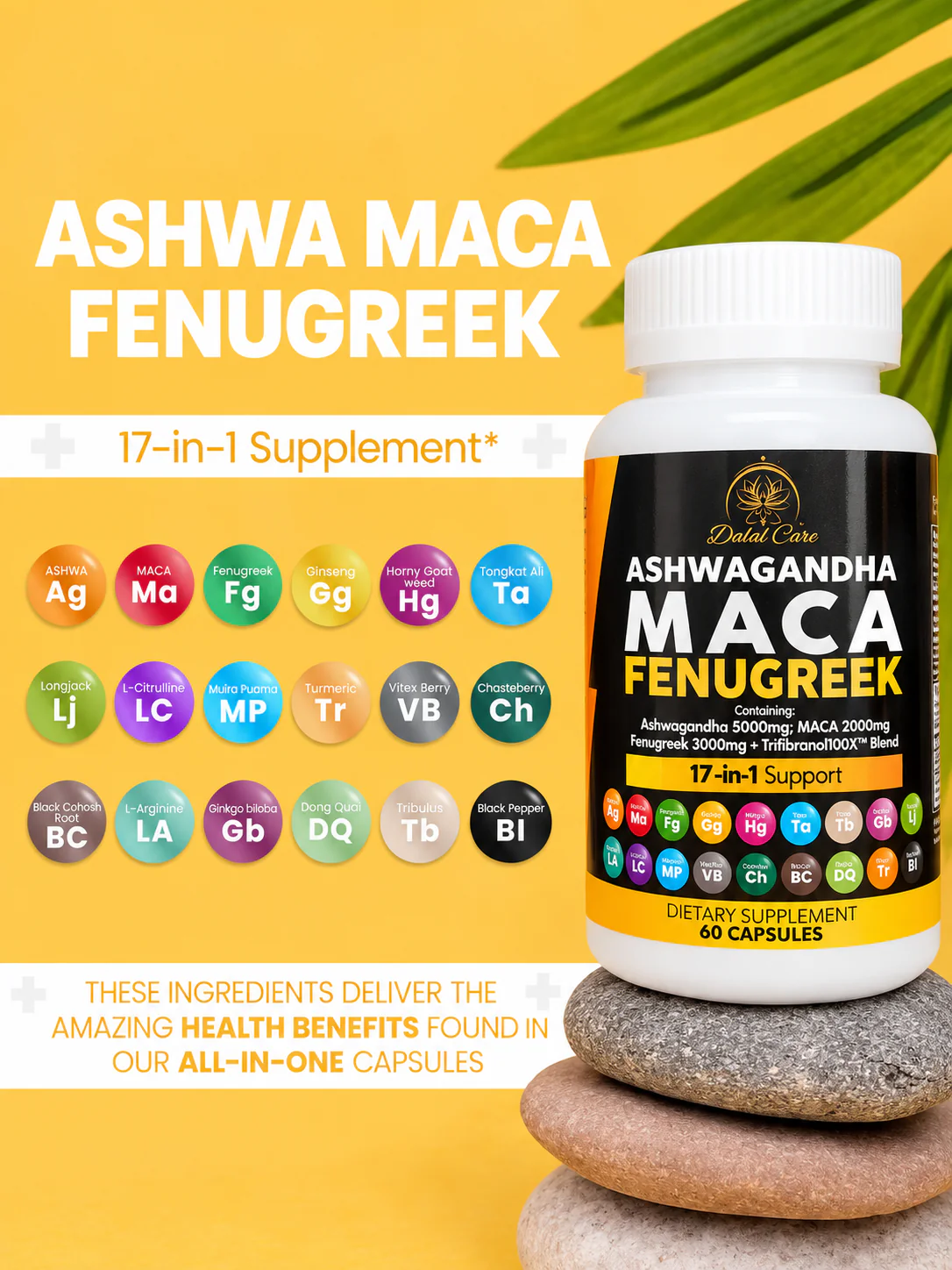Ashwagandha Maca Root Fenugreek with Tongkat Ali - Image 5