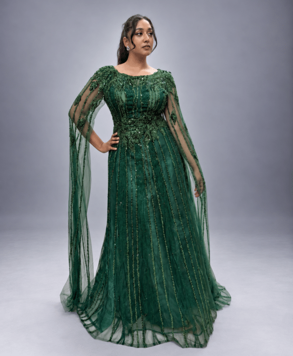 Fleur Gown Emerald