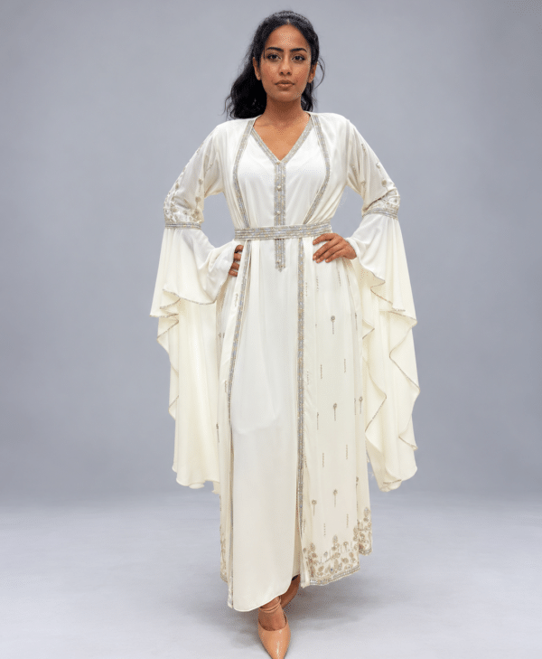Morrocan Kaftan White
