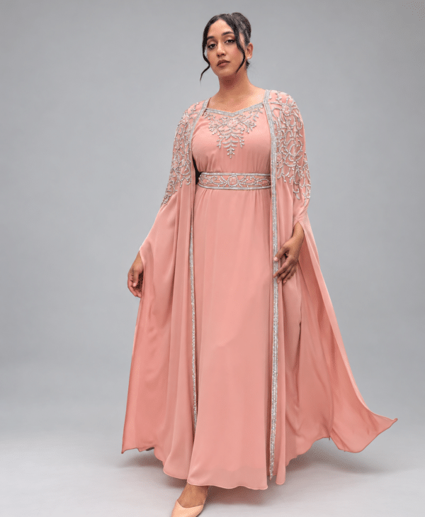 Morrocan Kaftan One Piece Peach