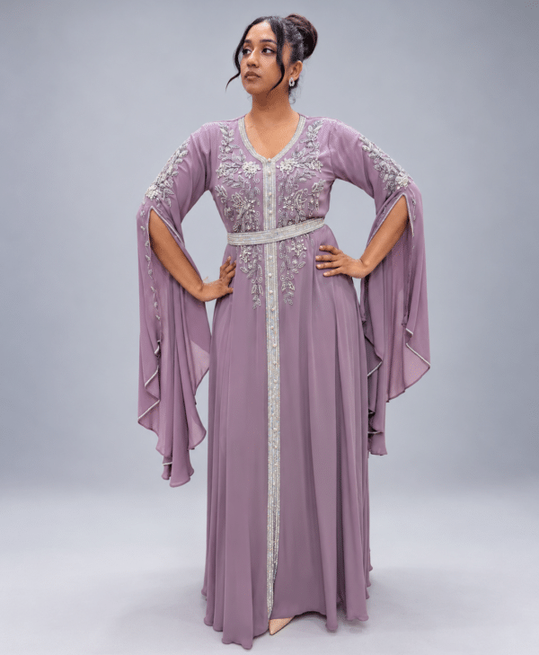 Kaftan Dress One Piece Lavender