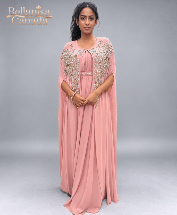 Kaftan Dress Dirty Pink