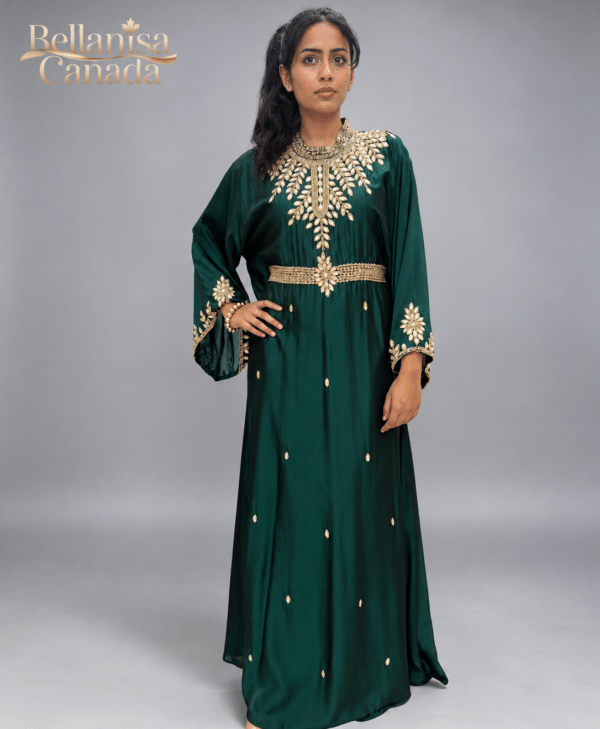 Nasha Emerald Kaftan