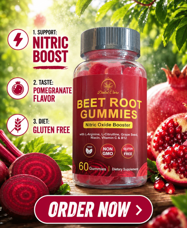 Beetroot Gummies with Nitric Oxide